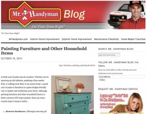 Mr. Handyman Blog