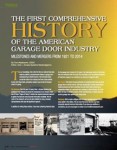 The First Comprehensive History of the American Garage Door Industry