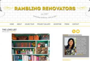 Rambling Renovators Website