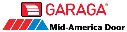 Logo Garaga et Logo Mid-America Door