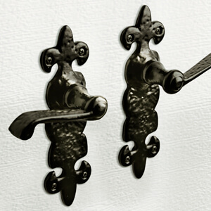 Decorative Hardware - Handmade wrought iron texture