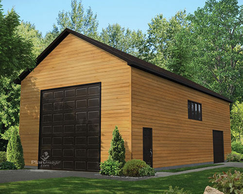 Very large detached garage featuring an oversized garage door that can accommodate multiple vehicles including an RV, motorcycle, ATV, etc.