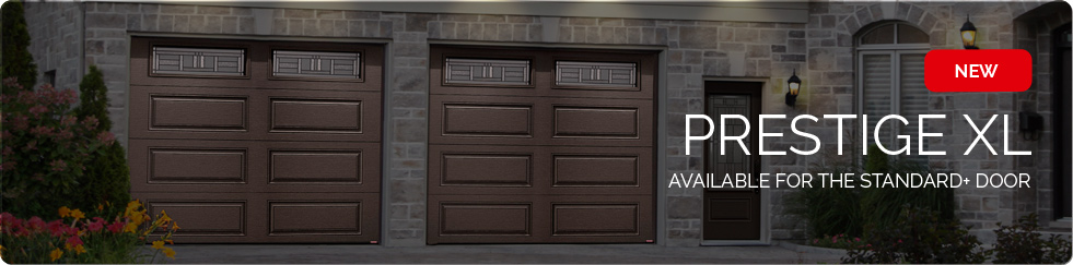 Prestige XL Design - Available for the Standard+ garage door