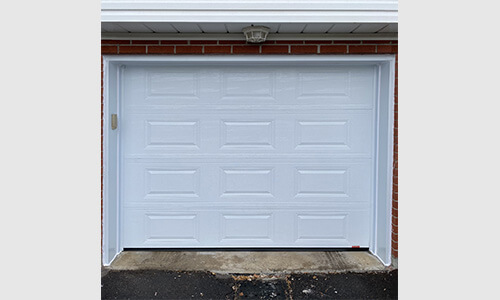 Standard+ Classic CC garage door, 8' x 6' 9'', Ice White