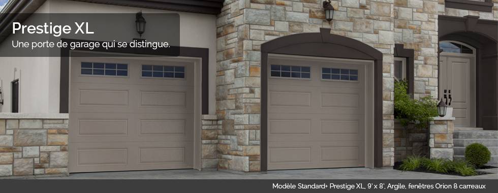 Modèle Standard+ Prestige XL, 9’ x 8’, Argile, fenêtres Orion 8 carreaux