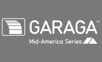 Logo Garaga Mid-America blanc