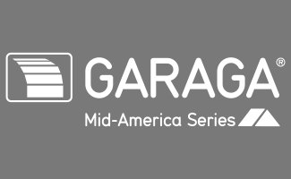 Garaga Mid-America white logo
