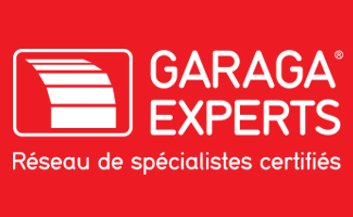 Logo Garaga Experts blanc