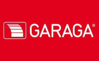 Garaga white logo
