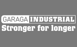 Garaga Industrial white logo