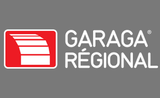 Logo Garaga Régional rouge et blanc