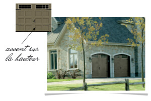 Prenez compte des lignes et du style architectural de votre maison dans le choix de votre porte de garage