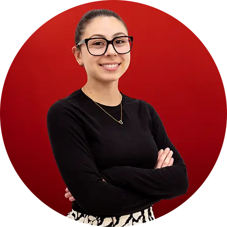 Internships are available in various fields, such as accounting, human resources, customer service, engineering, and more. Here is Ana, a great team member of our marketing team.