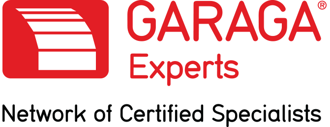 Garaga Expert logo, our network of certified specialists