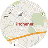 Many certified installers serving Kitchener