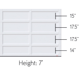 Cambridge - Height 7 feet