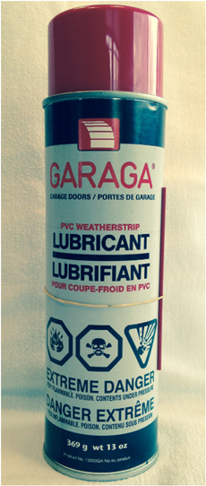 Lubricant for PVC parts