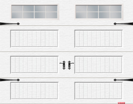 Decorative Hardware Lis Model, Wrought Iron Decorative Garage Door Hardware