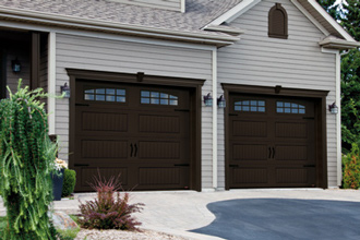 North Hatley, Carriage House LP, 9' x 7', Moka Brown, Garaga Double Stockton Arch Window