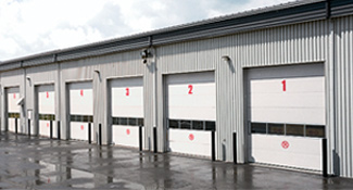 Overhead doors 16 ft x 14 ft, Service Warehouse