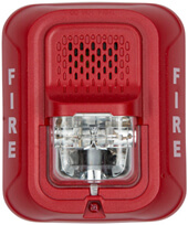 Stroboscope avec avertisseur sonore (LMHS24W) - Rouge