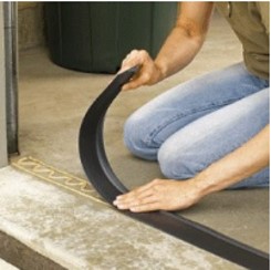 Storm Shield garage door threshold