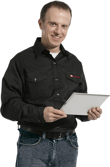 A garage door expert who is ready to give you advice on your project.