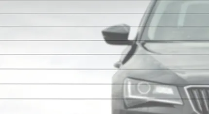 Clear Fluted Polycarbonate glass