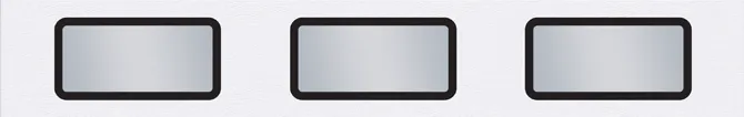 Panoramic full-view window sections