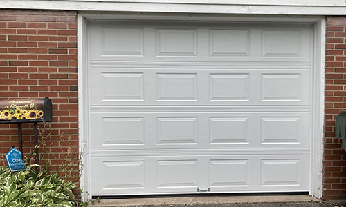 Vantage Classic Short garage door, 9' x 7', White
