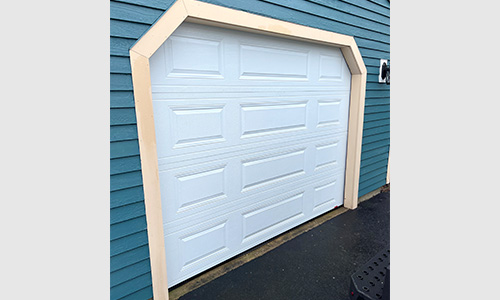 Porte de garage Standard+ Classique MIX, 9' x 7', Blanc glacier