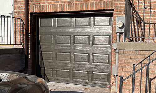 Standard+ Classic CC garage door, 8' x 7', Moka Brown