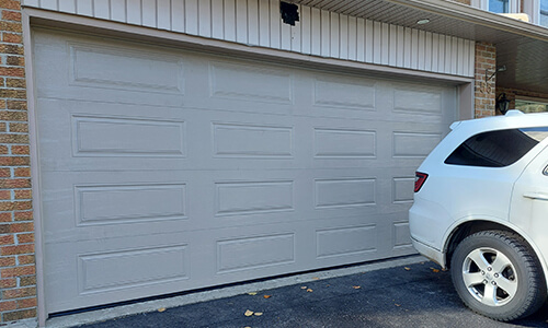 Standard+ Prestige XL garage door, 18' x 8', Claystone