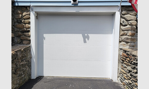 Porte de garage Standard+ Uni, 8' x 7', Blanc glacier