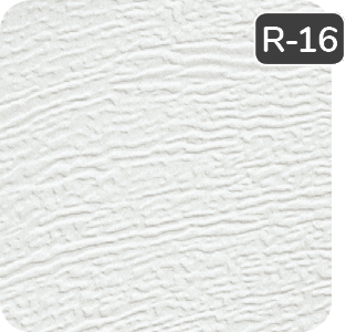 White color for aluminum Garaga garage doors