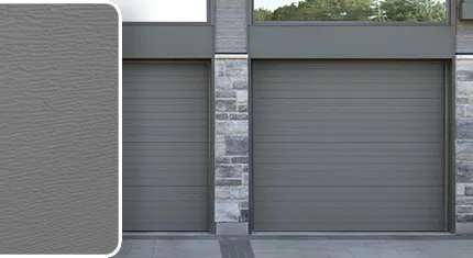 Charcoal color for steel Garaga garage doors