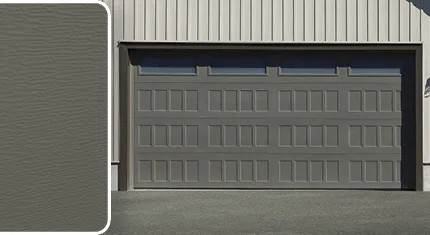 Dark Sand color for steel Garaga garage doors