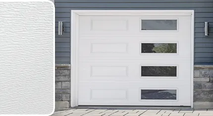 Ice White color for steel Garaga garage doors
