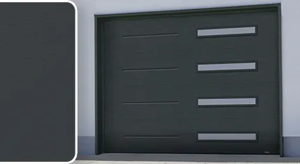 Iron Ore color for steel Garaga garage doors