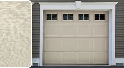 Sahara color for steel Garaga garage doors