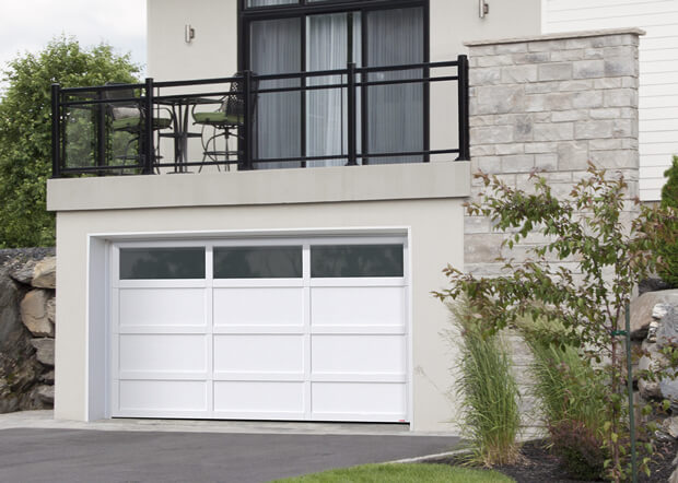 Cambridge CL, 14' x 7', Ice White, Clear Panoramic windows