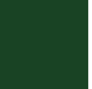 Evergreen frame colour for Garaga garage doors