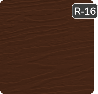 Universal Brown color for aluminum Garaga garage doors