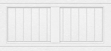 Beadboard Base for garage doors with Inlays