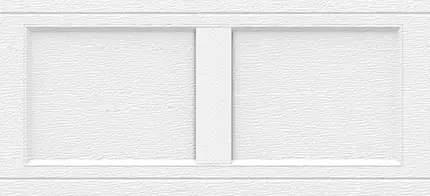 Recessed Base for garage doors with Inlays