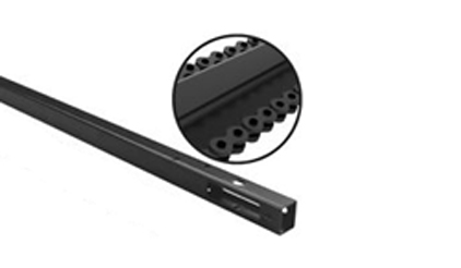 Chain/Cable square steel rail System