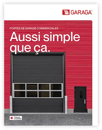 Couvert de la brochure commerciale Garaga