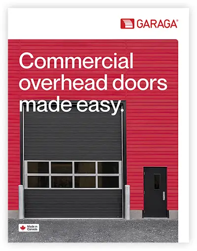 Garaga comercial brochure cover