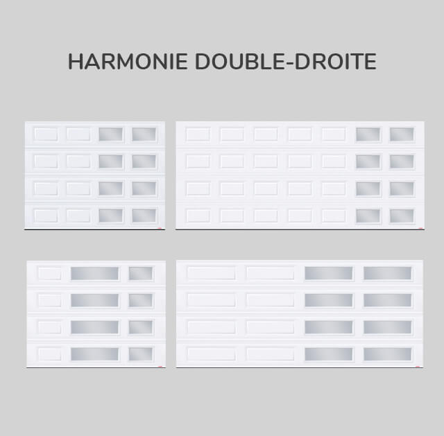 Fenestration : Harmonie double-droite