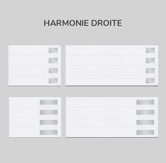 Fenestration : Harmonie droite